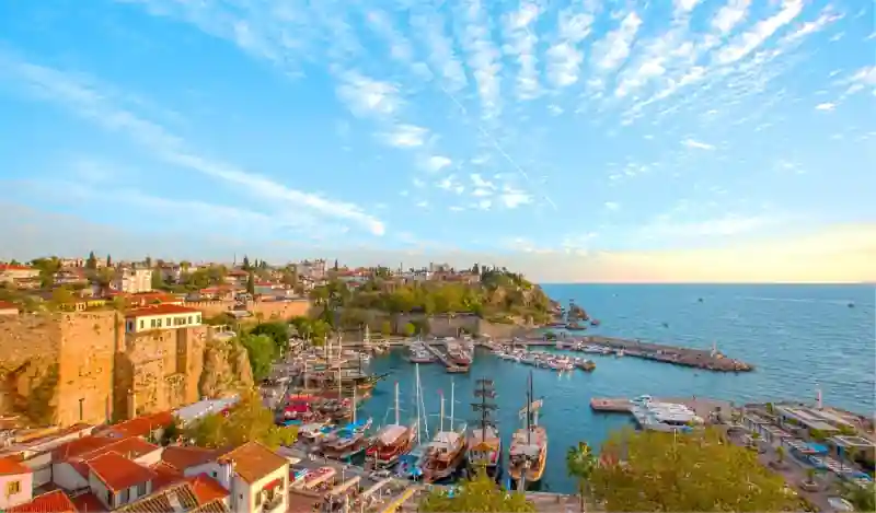 Antalya: der alte Hafen in der Altstadt