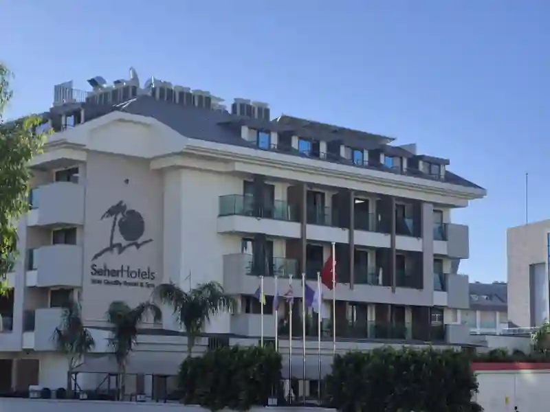 Mietwagenübergabe am Seher Side Quality Resort Hotel in Evrenseki / Türkei