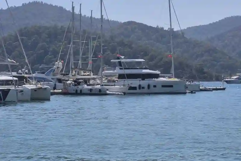 Göcek: der Hafen